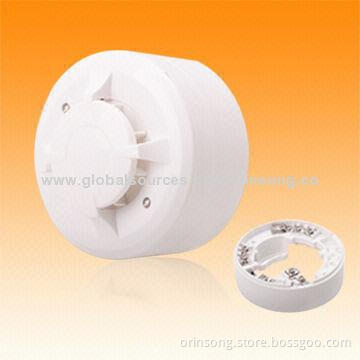 Fire Heat Detector with Deep Base, 2/3/4 Wires